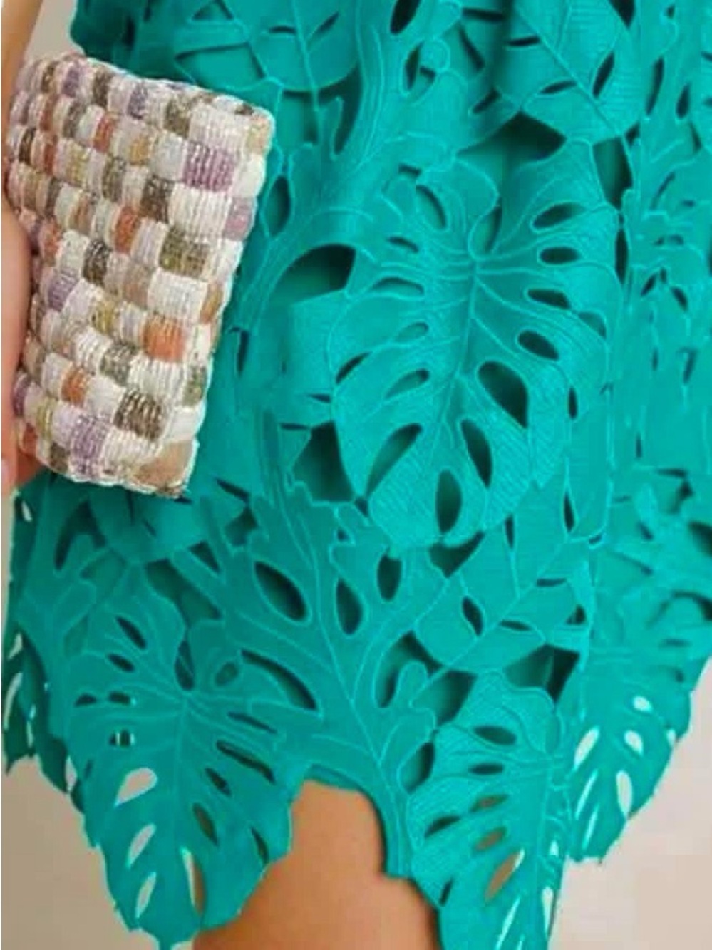 Eri+Ali Anthropologie Toulouse Lace Mini Dress Sz 8 - Picture 3 of 7